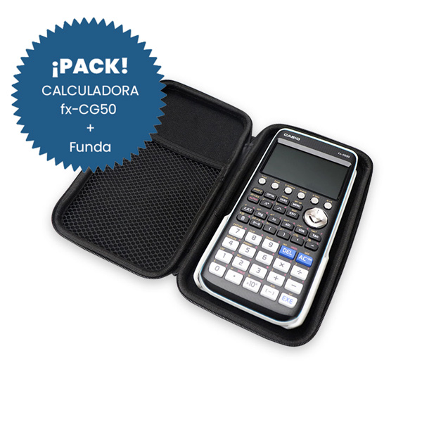 Pack calculadora fx-CG50 + funda compatible Celestia