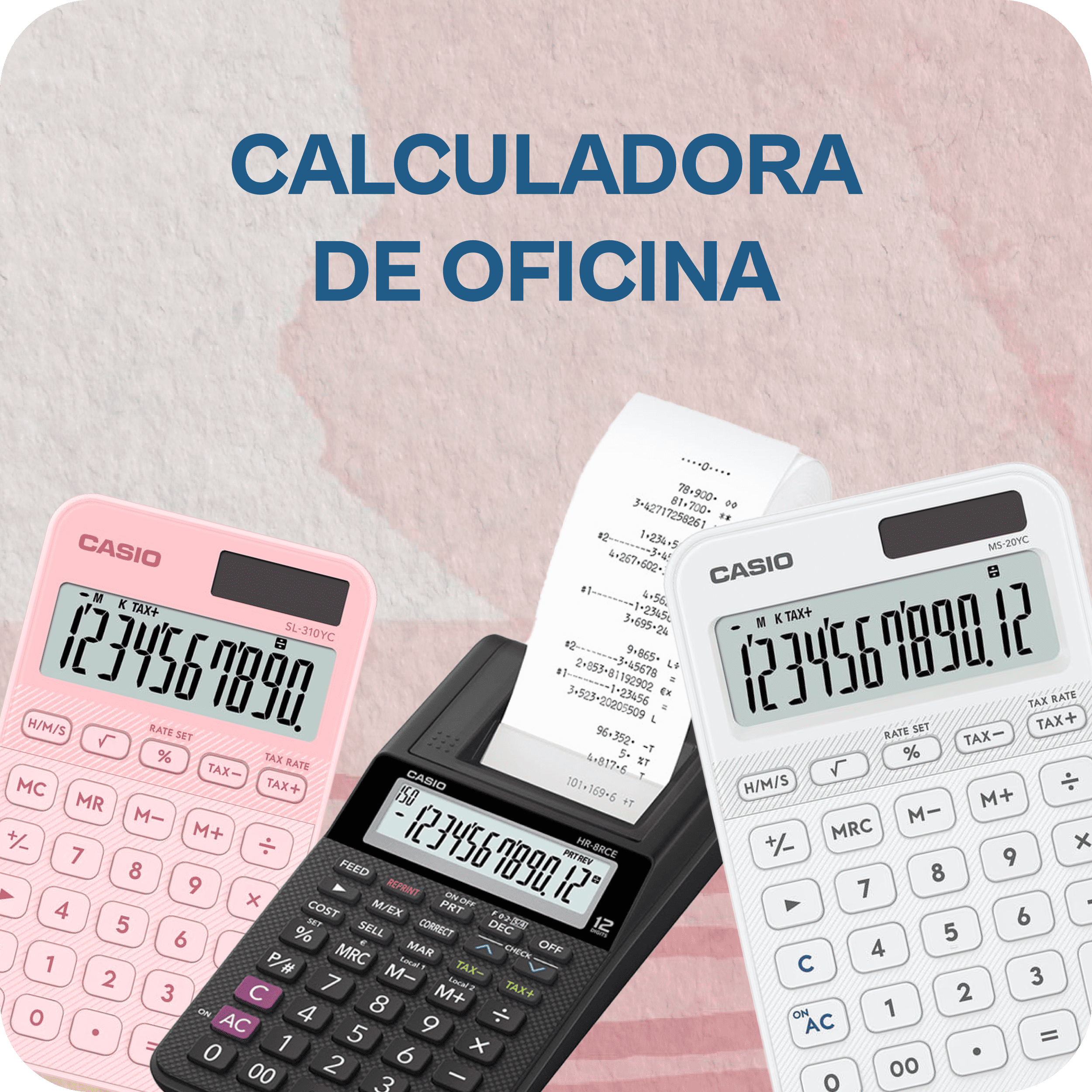 Calculadora de oficina -CASIO