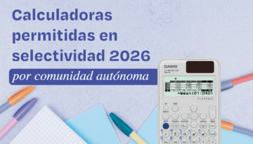 calculadoras permitidas en selectividad 2026